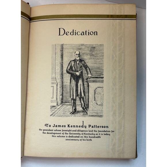 1933 The Kentuckian Vntg Yearbook Dr. G Turner Howard Jr University of Kentucky - Picture 4 of 7